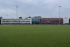 British School in the Netherlands Senior School Voorschoten building, photographed in 2019