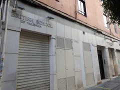 British School of Valencia main-campus entrance, photographed in September 2021.