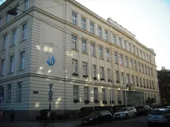 Danube International School Vienna campus buildings, photographed in 2019