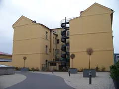 English College in Prague campus buildings, photographed in 2012