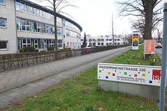 International School of Düsseldorf campus buildings, photographed in 2015