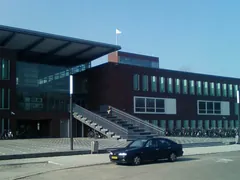 International School of The Hague campus building in Kijkduin, photographed in 2007