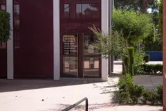 Hans Christian Andersen building at Newton College, photographed in 2020.